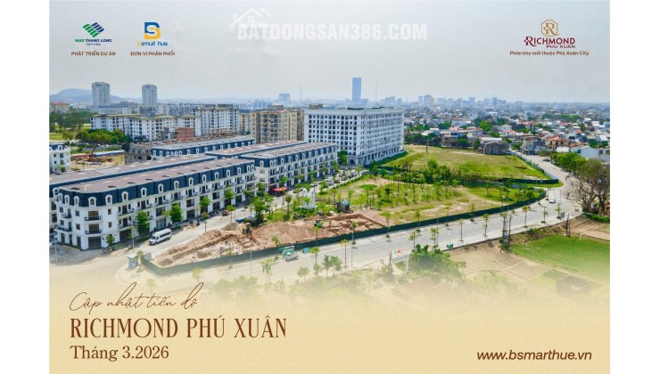  3 GIÁ TRỊ TẠO NÊN SỨC HÚT AN CƯ - ĐẦU TƯ tại RICHMOND PHÚ XUÂN